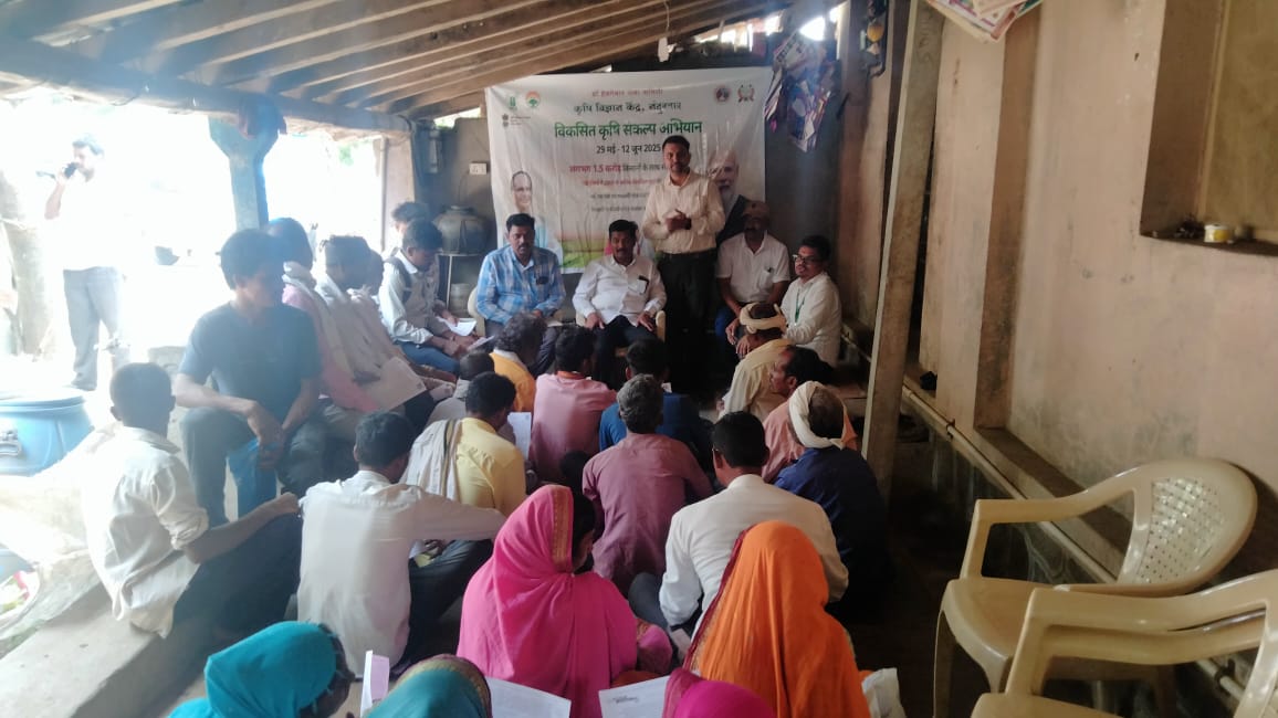 Vikasit Bharat Sankalp Abhiyan At Post Moulgi Dist Nandurbar